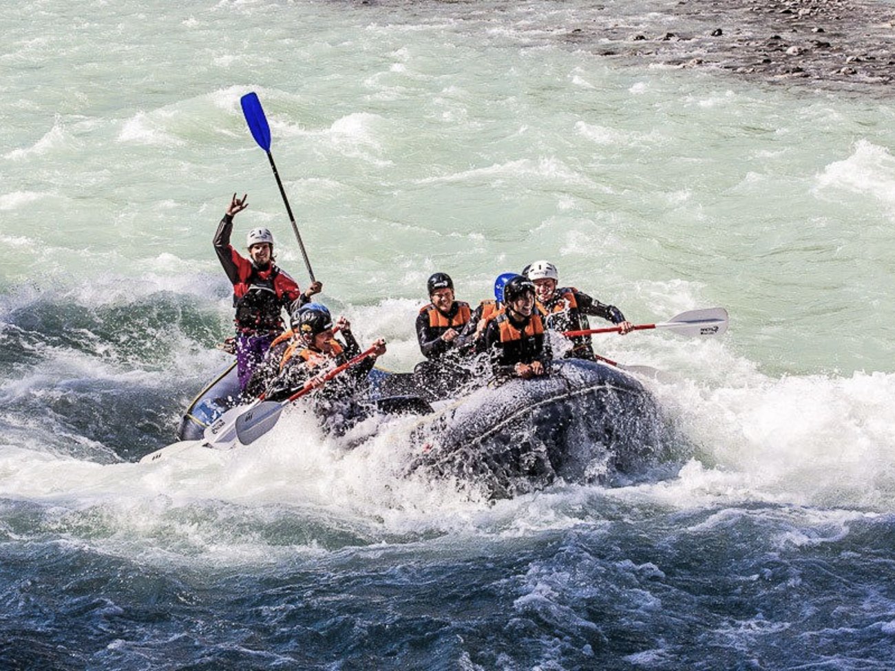 Rafting auf der Ötztaler Ache